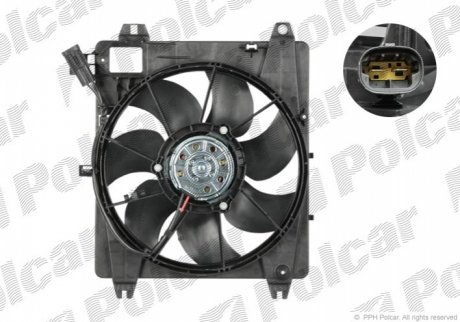 Вентиляторы с корпусом/кронштейном POLCAR 571623W4