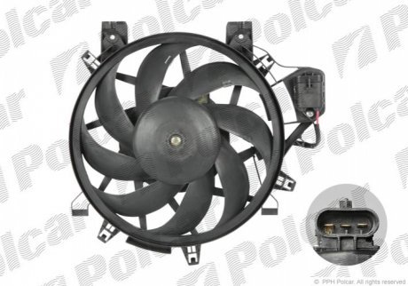 Вентиляторы с корпусом/кронштейном POLCAR 555623W8