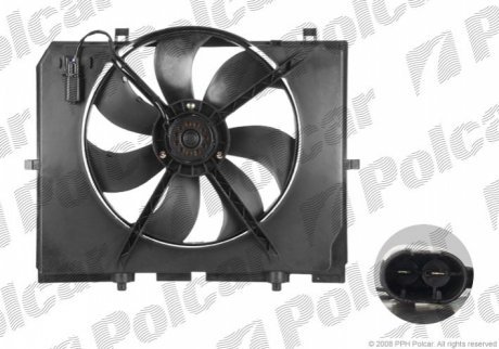 Вентиляторы с корпусом/кронштейном POLCAR 501523W4