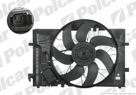Вентиляторы с корпусом/кронштейном POLCAR 500323W1 (фото 1)