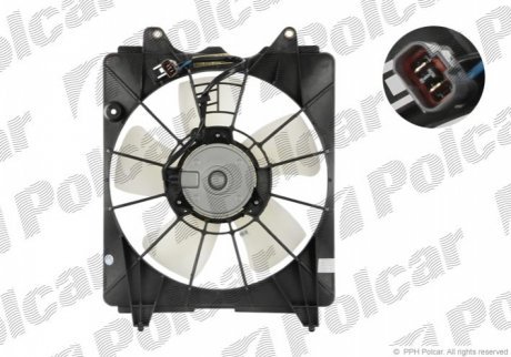 Вентиляторы с корпусом/кронштейном POLCAR 382823W4
