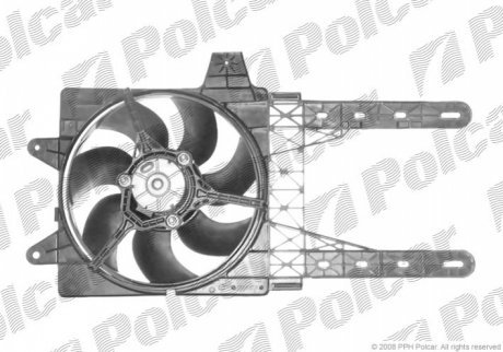 Вентиляторы с корпусом/кронштейном POLCAR 301723W2 (фото 1)