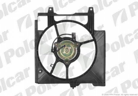 Вентилятор з корпусом / кронштейном, NISSAN MICRA K11 POLCAR 270523W5