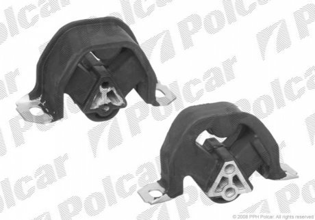Подушка под коробку передач левый POLCAR S2255008 (фото 1)