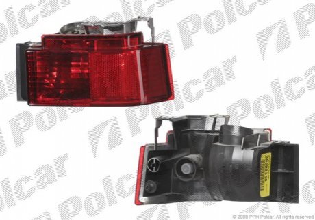 Заглушка задньої п / туманною фари OPEL MERIVA, 03- POLCAR 5559980E