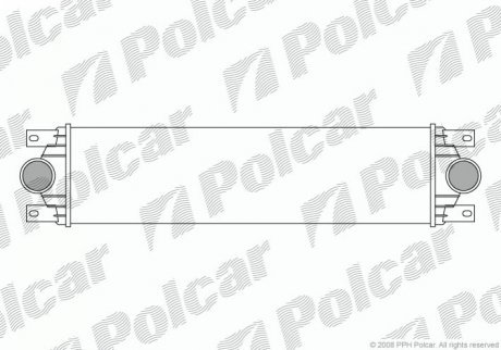 Радиаторы воздуха (Интеркулеры) POLCAR 6041J8-1 (фото 1)