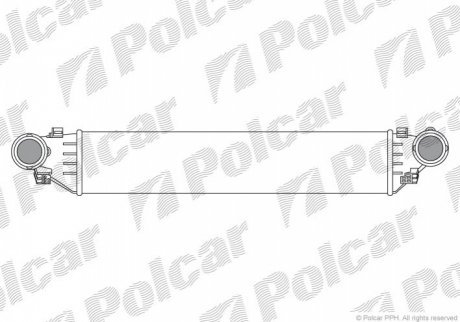 Радиаторы воздуха (Интеркулеры) POLCAR 5003J8-1 (фото 1)
