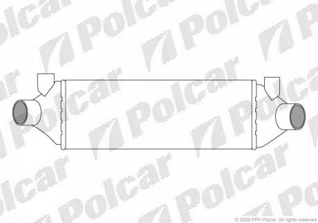 Радіатори повітря (Інтеркулери) POLCAR 3247J8-1