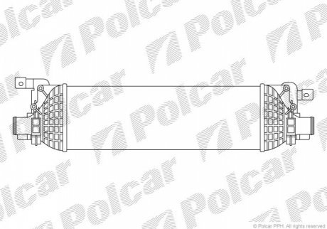 Радиаторы воздуха (Интеркулеры) POLCAR 3212J8-1 (фото 1)