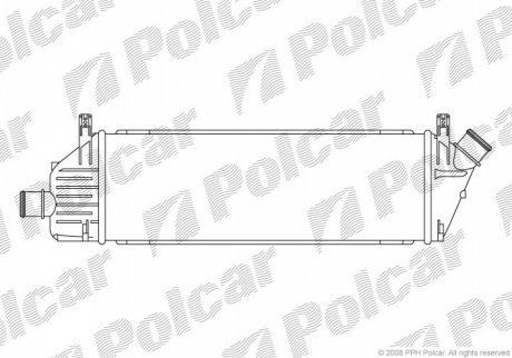 Радиаторы воздуха (Интеркулеры) POLCAR 2707J81X (фото 1)