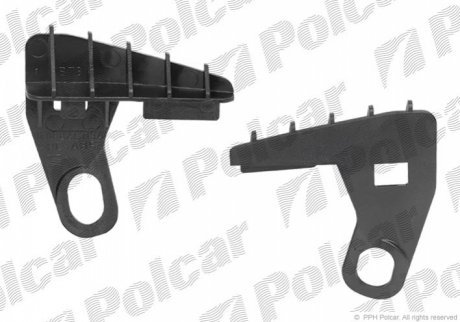 Кріплення крила переднього лівий, IBIZA, 04.08- POLCAR 6732013X