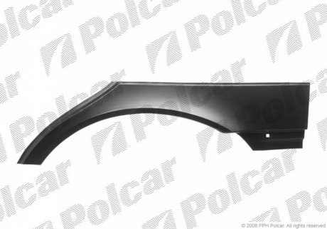 Ремкомплект крыла заднего левый POLCAR 672283-5