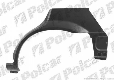 Ремкомплект крыла заднего правый POLCAR 4509844