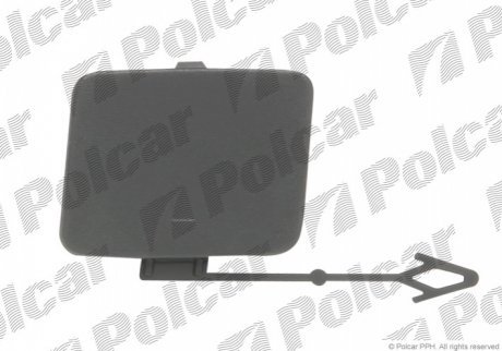 Заглушка крюка буксировки левый POLCAR 205196-7