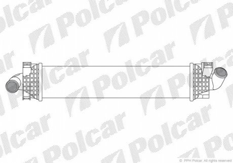 Радиаторы воздуха (Интеркулеры) POLCAR 3205J8-1 (фото 1)