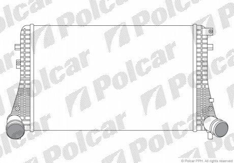 Радиаторы воздуха (Интеркулеры) POLCAR 9555J81 (фото 1)