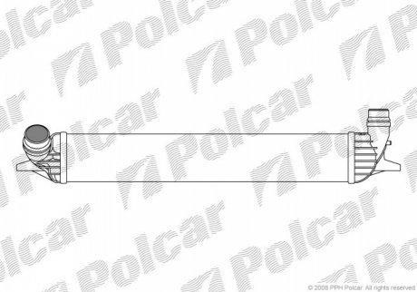 Радиаторы воздуха (Интеркулеры) POLCAR 6039J81 (фото 1)
