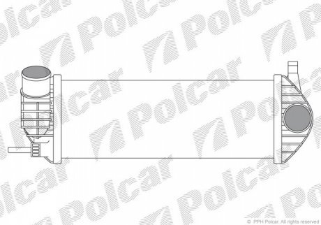 Радиаторы воздуха (Интеркулеры) POLCAR 6062J82 (фото 1)