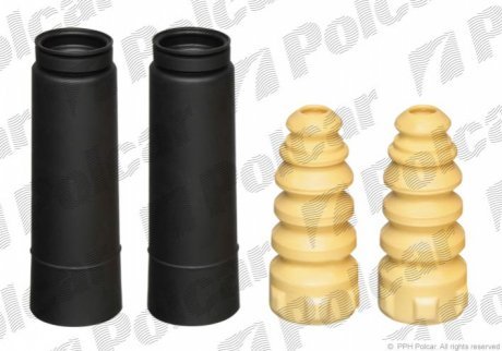 Комплект пиляків і відбійників лівий+правий POLCAR S030076