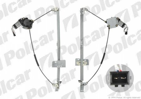 Стеклоподъемник электрический POLCAR 9567PSE1