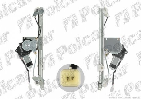 Стеклоподъемник электрический POLCAR 5723PSE6