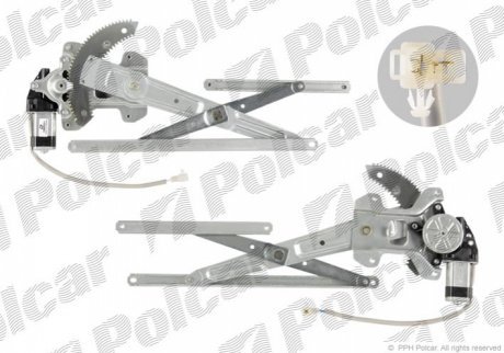 Стеклоподъемник электрический POLCAR 2902PSE2