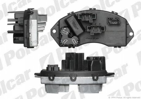 Регулятор вентилятора кабины POLCAR 5006KST1X