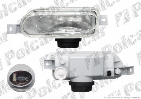 Фара противотуманная передняя POLCAR 3207290E