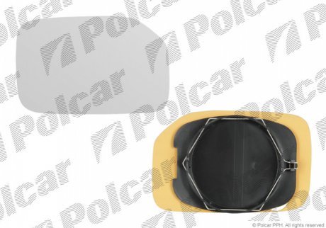 Вклад зеркала внешнего правый POLCAR 5706555E