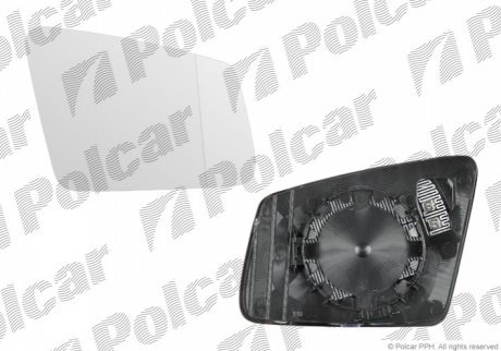 Вклад зеркала внешнего правый POLCAR 5018552E (фото 1)