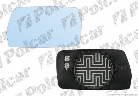 Вставка зовнішнього дзеркала лівий, CITROËN XANTIA + KOM POLCAR 2325546E