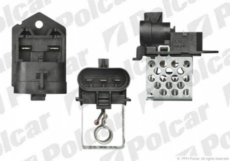 Блок управления вентилятора POLCAR 5508KST1