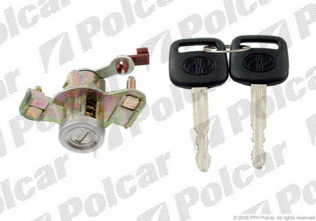 Замок багажника с вкладышем POLCAR 8110Z-15