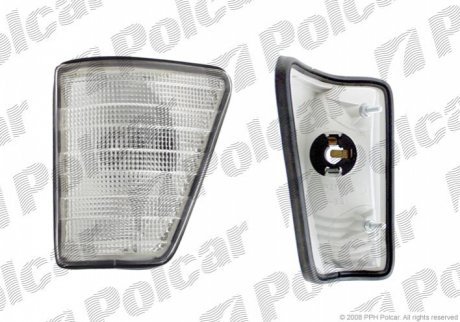 Вказівник повороту передній, MERC. 207-410, 77-95 POLCAR 506119-1