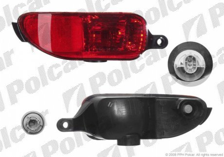 Фара противотуманная задняя POLCAR 5556980E