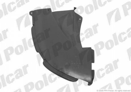 Защита бампера нижняя правый POLCAR 5766348