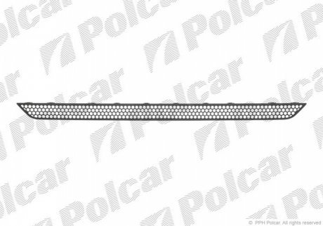 Решетка в бампере серединная POLCAR 5044275 (фото 1)