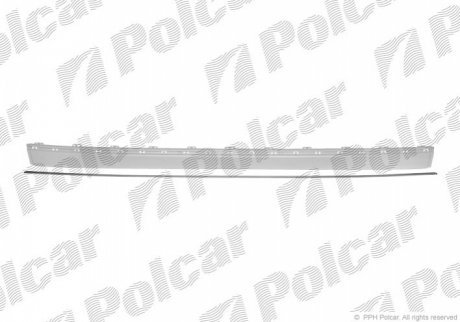 Накладка бампера серединная POLCAR 501696-7