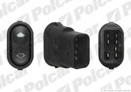 Включатель стеклоподъемника POLCAR 3207P-71