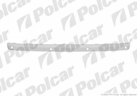 Молдинг бампера серединная POLCAR 500396-8 (фото 1)