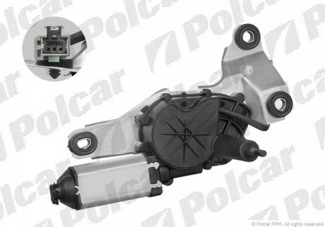 Моторчик стеклоочистителя POLCAR 9076SWT1 (фото 1)