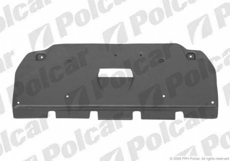Захист під коробку передач, A6 SDN/KOMBI 05- 133834-7 POLCAR 1338347