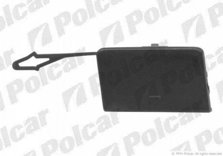 Заглушка крюка буксировки POLCAR 200107-9 (фото 1)