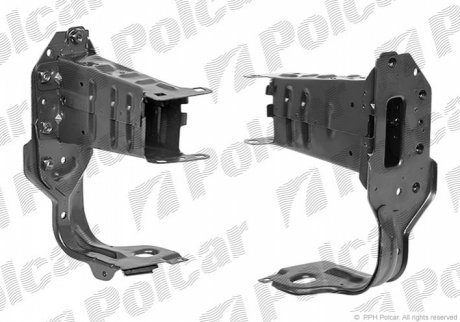 Кронштейн бампера правый POLCAR 50030738