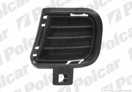 Решетка в бампере правый POLCAR 3834272X