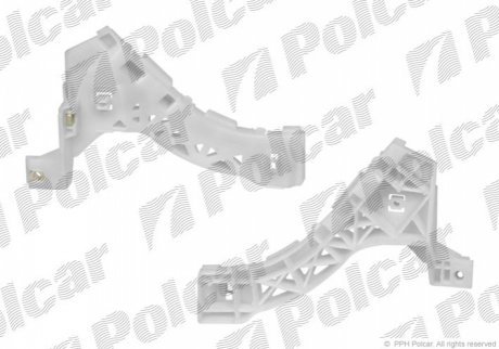 Кронштейн бампера правый POLCAR 45410720