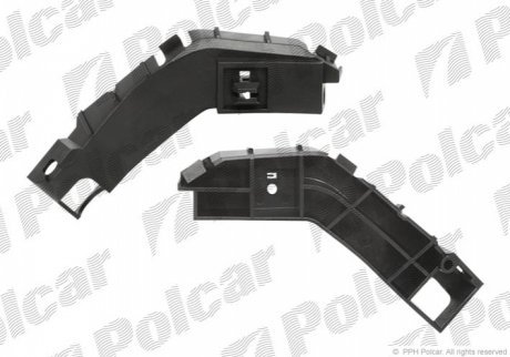 Кронштейн бампера правый POLCAR 3829078X