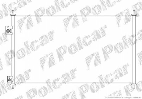 Радиаторы кондиционера POLCAR 3825K8C1S