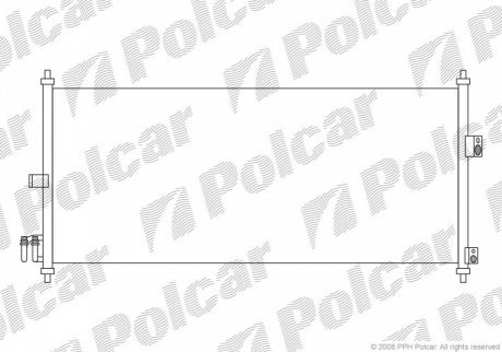 Радиаторы кондиционера POLCAR 2733K8C1S (фото 1)