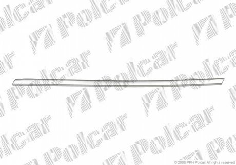 Накладка решетки правый POLCAR 742505-2 (фото 1)